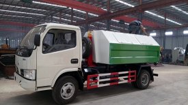 小多利卡勾臂式垃圾車☆標配