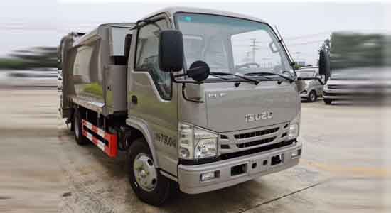 五十鈴4-6方壓縮式垃圾車