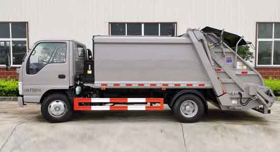 五十鈴4-6方壓縮式垃圾車