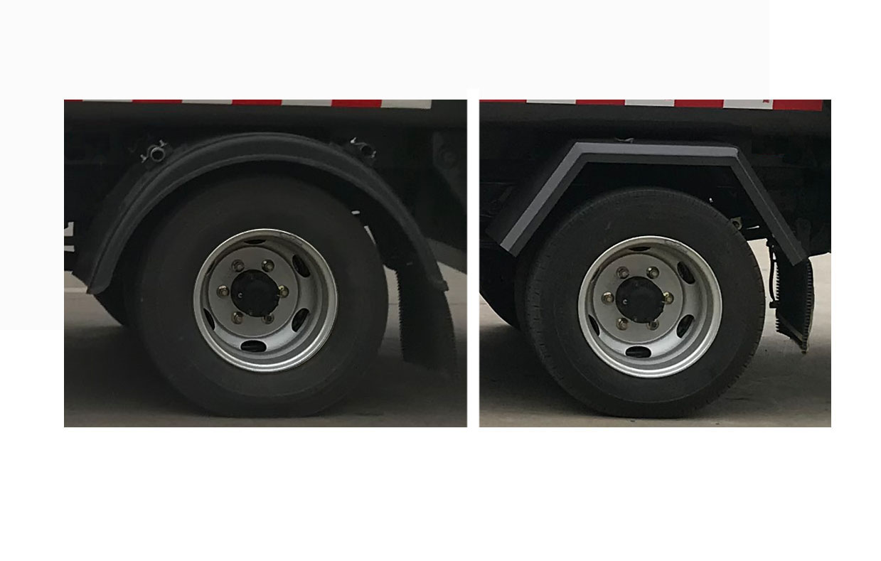 福田7-9方壓縮式垃圾車