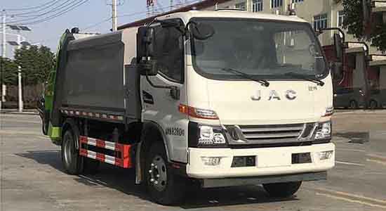 江淮中卡壓縮式垃圾車