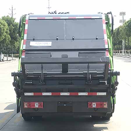 解放壓縮式垃圾車(chē)☆藍(lán)牌