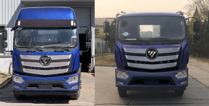 福田11-13方壓縮式垃圾車