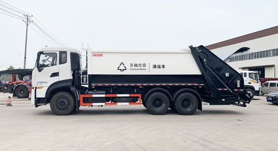 東風(fēng)天龍25噸級壓縮式垃圾車