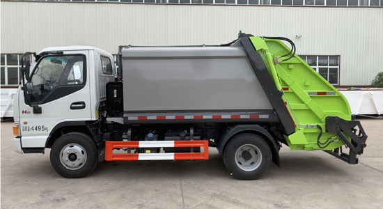 江淮4方壓縮式垃圾車☆藍(lán)牌