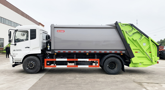 東風天錦12方壓縮式垃圾車