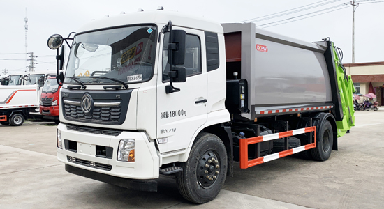東風天錦12方壓縮式垃圾車