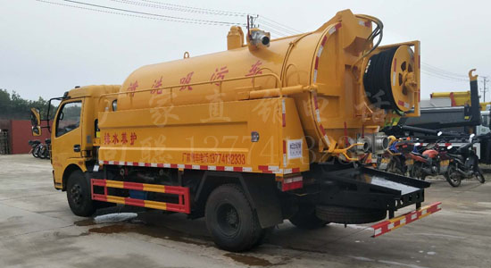 東風(fēng)清洗吸污車☆工程黃