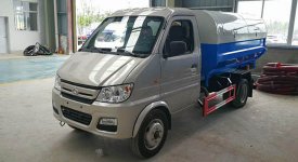 長(zhǎng)安勾臂式垃圾車☆后雙輪