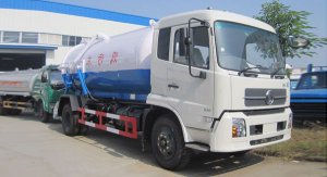 東風(fēng)8-10方吸污車(chē)☆天錦